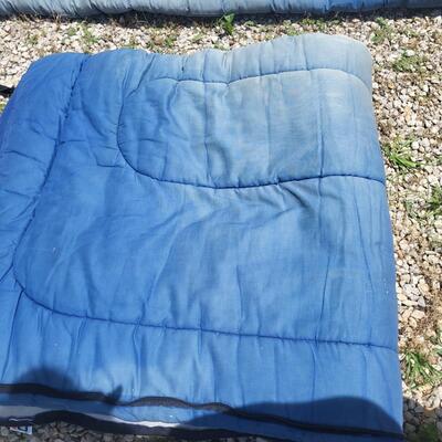 2 ALL WEATHER COLEMAN SLEEPING BAGS
