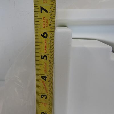 Mayne Fairfield Decorative Brackets, White, 2-Pack- 11" x 6"-New