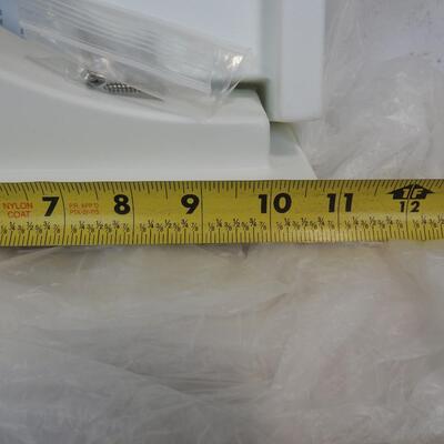 Mayne Fairfield Decorative Brackets, White, 2-Pack- 11" x 6"-New