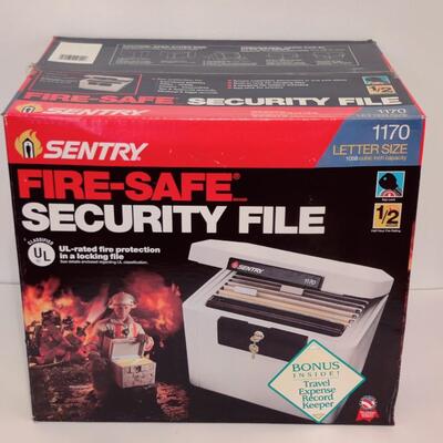 SENTRY FIRE-SAFE SECURITY FILE SAFE NEW IN BOX