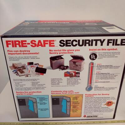 SENTRY FIRE-SAFE SECURITY FILE SAFE NEW IN BOX