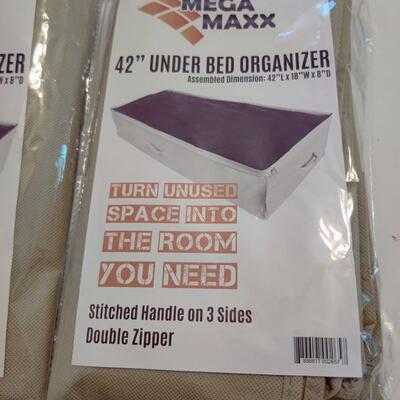 MEGA MAXX 42" UNDER BED ORGANIZERS 2PCS
