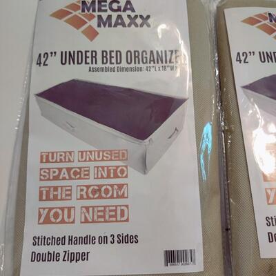 MEGA MAXX 42" UNDER BED ORGANIZERS 2PCS
