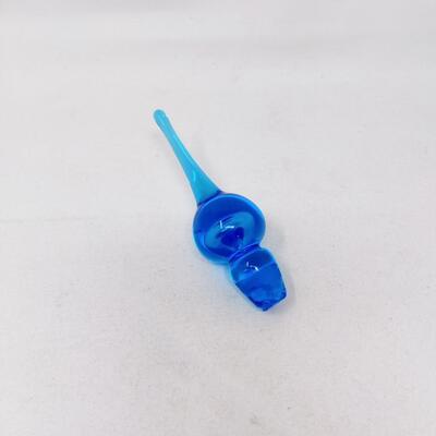 BEAUTIFUL BLUE DECANTER TOPPER