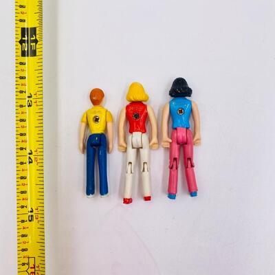 VINTAGE BENDABLE RUBBER & DISNEY MAGIC TOY LOT