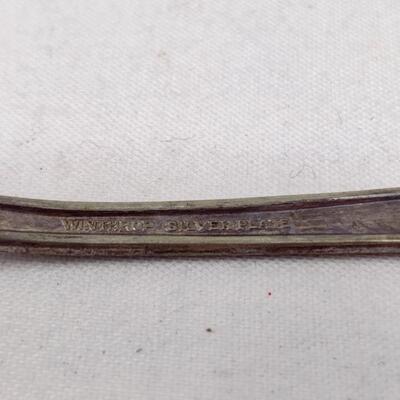 VINTAGE GERBER BABY SPOON WINTHROP SILVERPLATE