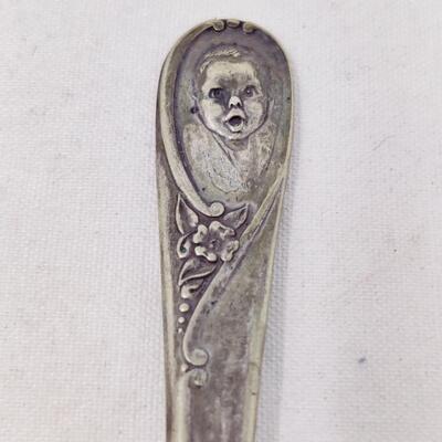 VINTAGE GERBER BABY SPOON WINTHROP SILVERPLATE