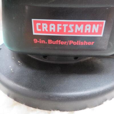 9 in Craftsman BUFFER / POLISHER Sear Roebuck Electric Power Tool