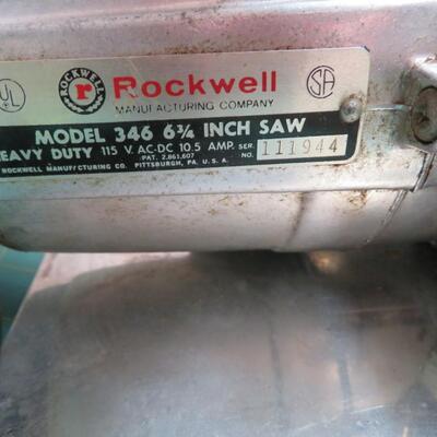 ROCKWELL Porter Cable Circular HD SAW 6-3/4
