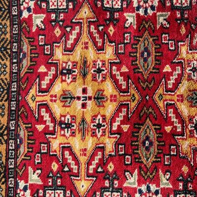 Exquisite Oriental Runner / Area Rug Hand Woven 49x78