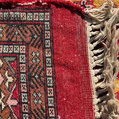 Exquisite Oriental Runner / Area Rug Hand Woven 49x78