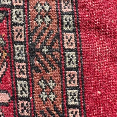 Exquisite Oriental Runner / Area Rug Hand Woven 49x78