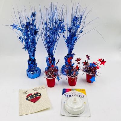 BRIGHT INDEPENDENCE DAY PARTY ACCESSORIES