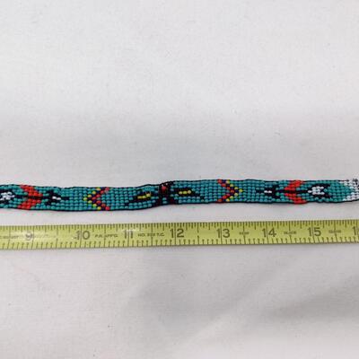 NATIVE AMERICAN BEADED ART WORK