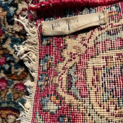 Vintage Small Oriental Pattern Rug 24x36