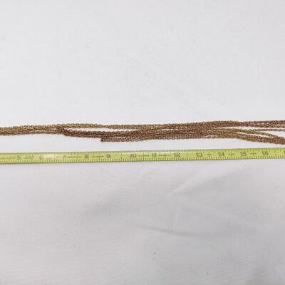 VINTAGE CHARMING MULTI LAYERED CHAIN NECKLACE
