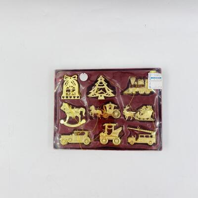 CUTE NEW BRASS ORNAMENT SET