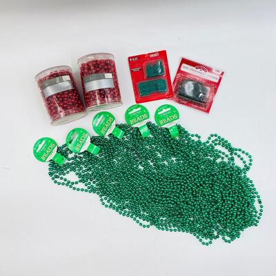 FESTIVE BEADS & THINGS LOT