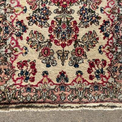 Petite Hand Woven Oriental Area Rug 23x46