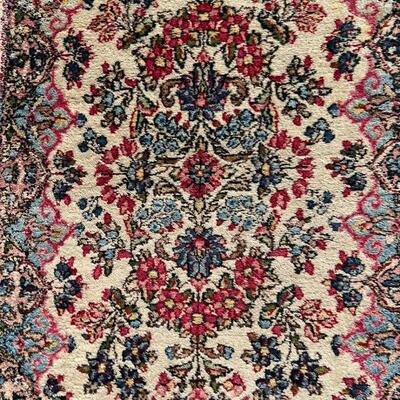 Petite Hand Woven Oriental Area Rug 23x46