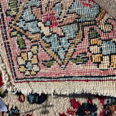 Petite Hand Woven Oriental Area Rug 23x46