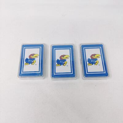 JAYHAWKS PLAYING CARDS DECK BUNDLE