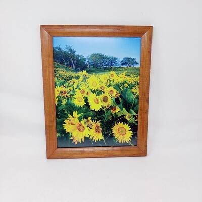 SUNFLOWER FRAMED PHOTOGRAPH