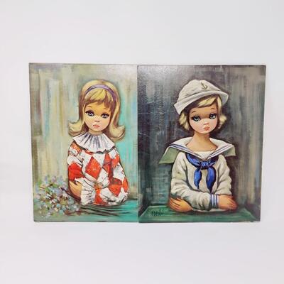 VINTAGE EDEN "SAILOR GIRL" AND "PIERETTE" DECOR