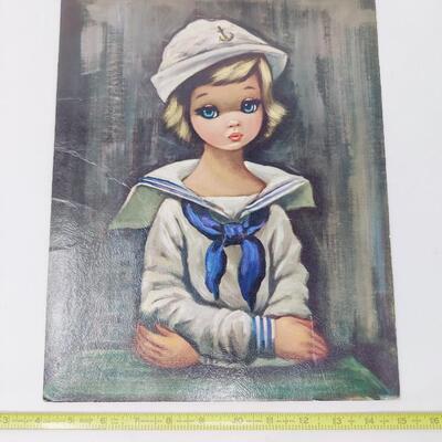VINTAGE EDEN "SAILOR GIRL" AND "PIERETTE" DECOR