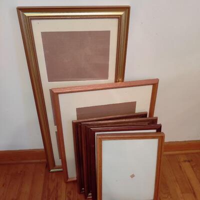 LARGE PICTURE FRAMES BUNDLE