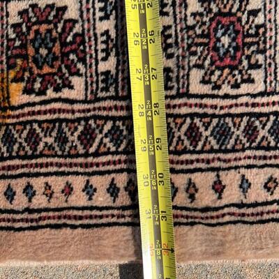Silk Persian Turkoman-style Hand Woven in Iran 32x48
