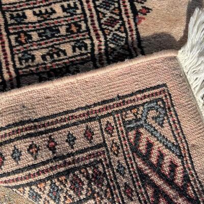 Silk Persian Turkoman-style Hand Woven in Iran 32x48