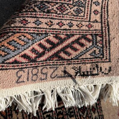 Silk Persian Turkoman-style Hand Woven in Iran 32x48