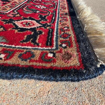 Exceptional Large Formal Area Rug Hand Woven! 48x72