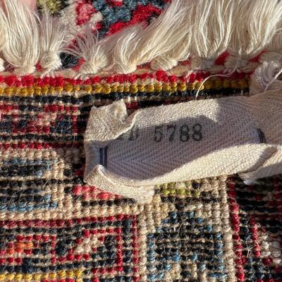 Darling Small Red Oriental Rug Hand Woven 24x31