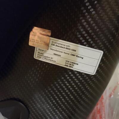 OMP HTE Carbon Fiber Racing Seat
