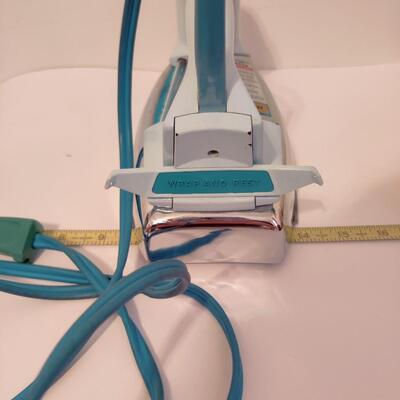 VINTAGE GE SURGE OF STEAM IRON W/ PORTABLE SMALL IRONING BOARD