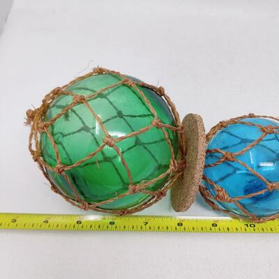 VINTAGE STYLE NAUTICAL FISH FLOAT HANGING DECOR