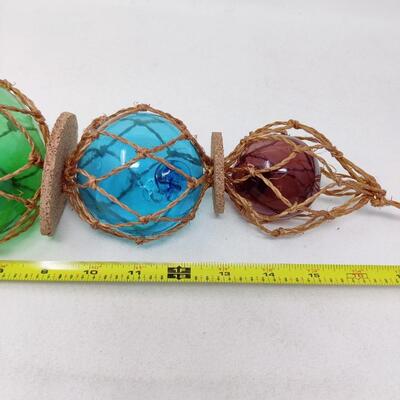 VINTAGE STYLE NAUTICAL FISH FLOAT HANGING DECOR