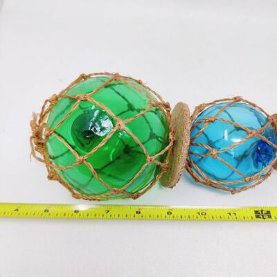 VINTAGE STYLE NAUTICAL FISH FLOAT HANGING DECOR