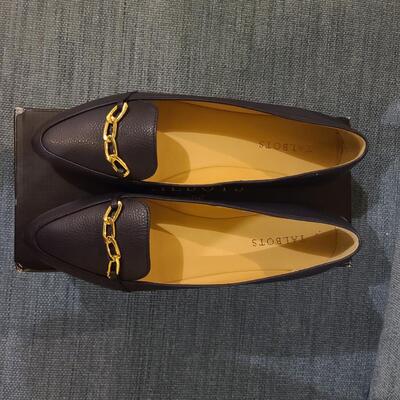 Talbots Indigo Blue Womens Flats 9M