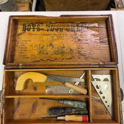 Vintage boyâ€™s toolbox