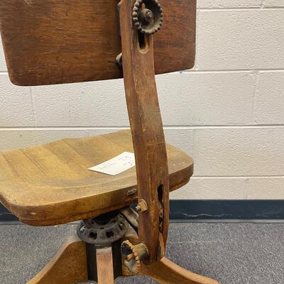 Antique desk chair