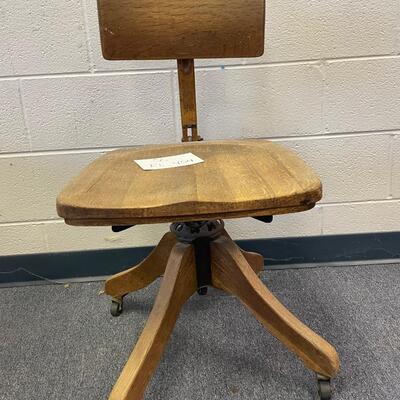 Antique desk chair