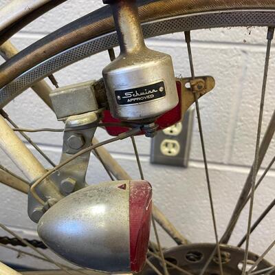 Antique John Deere Schwinn Bike