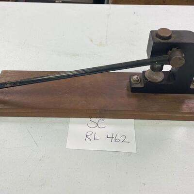 Vintage tabletop press