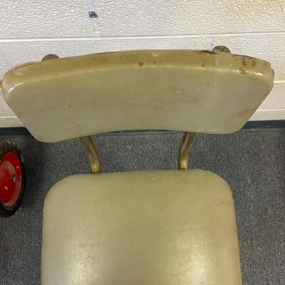 Folding step stool chair