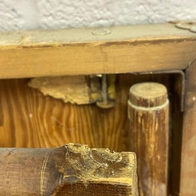 1938 wood card table