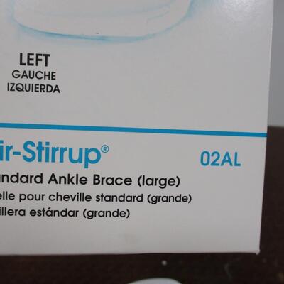 Air-Stirrup Standard Ankle Brace Large