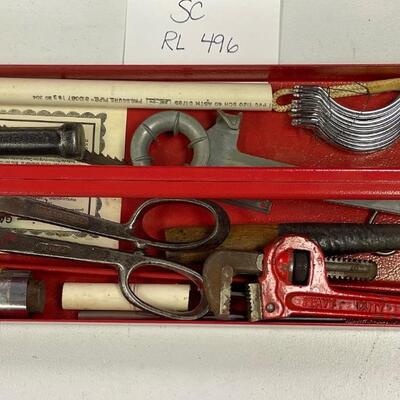 Homak tool box and tools